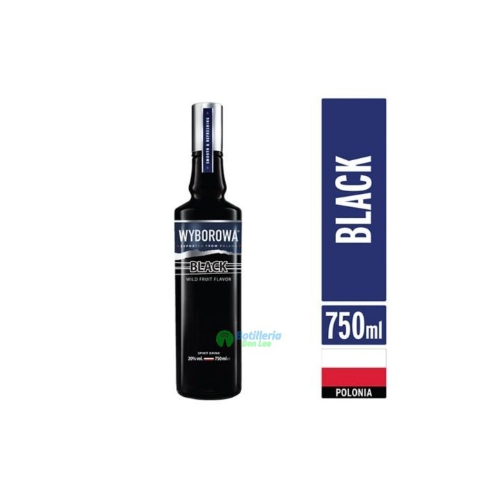 Wyborowa Black 750 cc. - Vodka