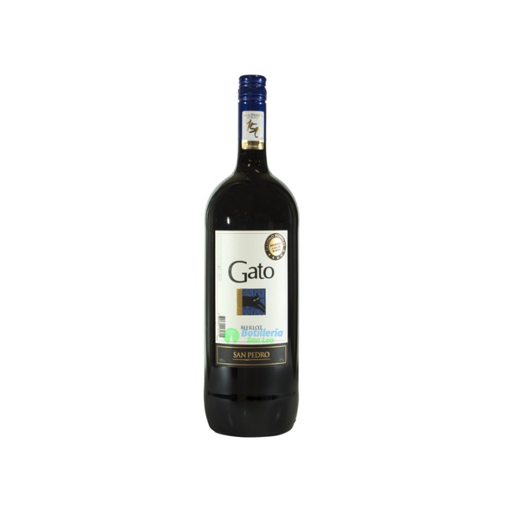Gato Merlot 1.5lt - Vinos y Espumantes