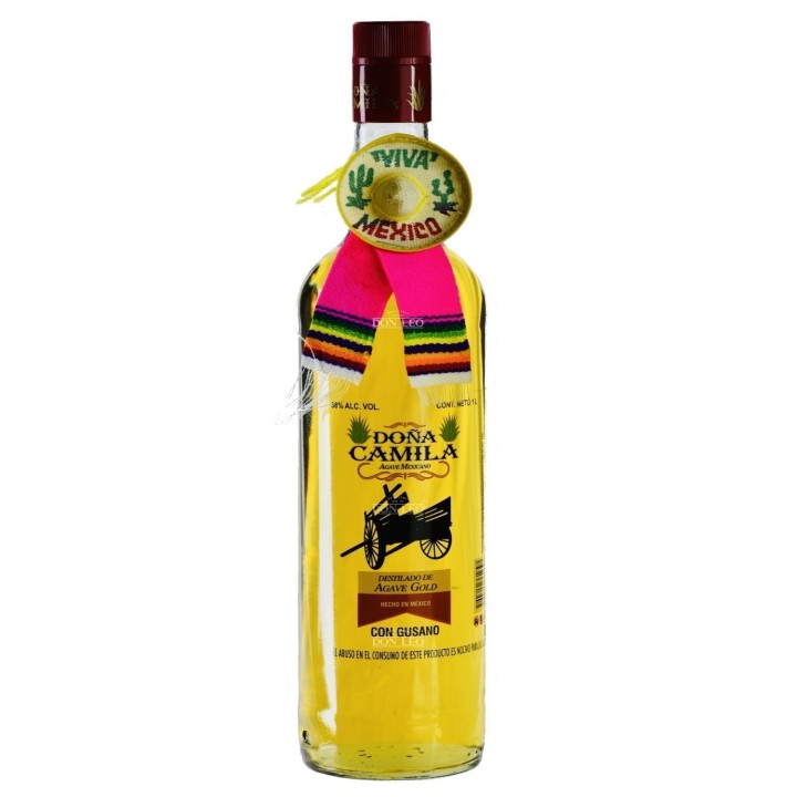 Doña Camila Con Gusano 1LT - Tequila