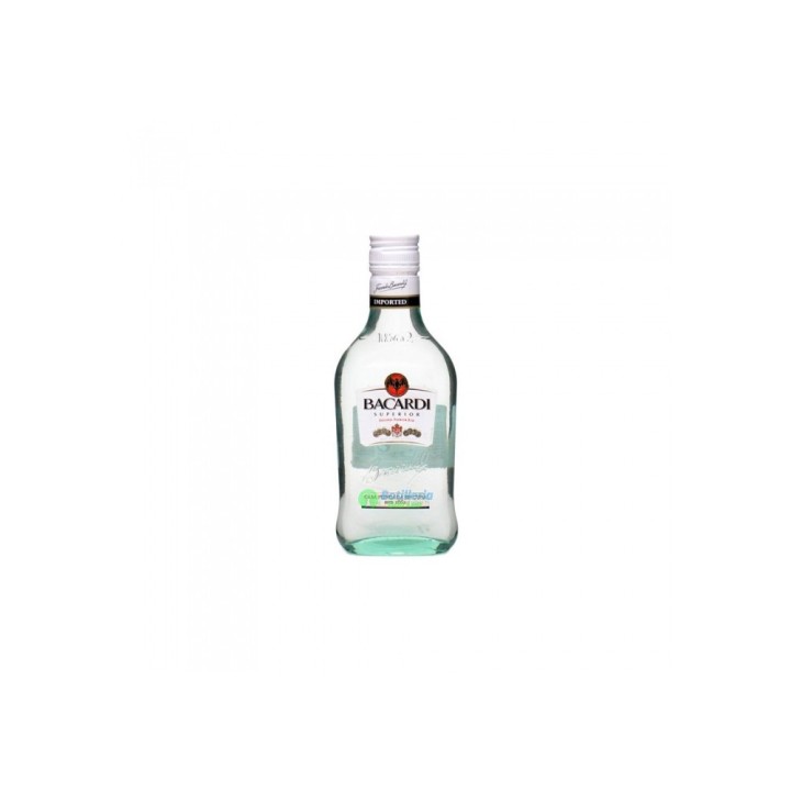 Bacardi Carta Blanca 200 cc. - Ron