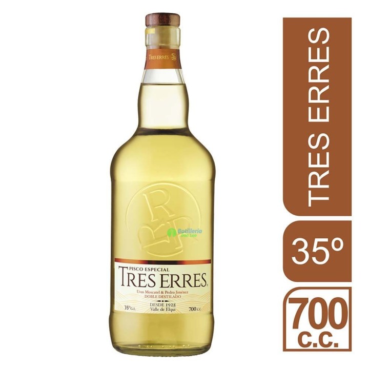 Tres Erres 700 CC - Pisco