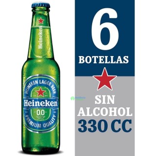 Heineken Sin Alcohol Pack 330 cc. - Cervezas