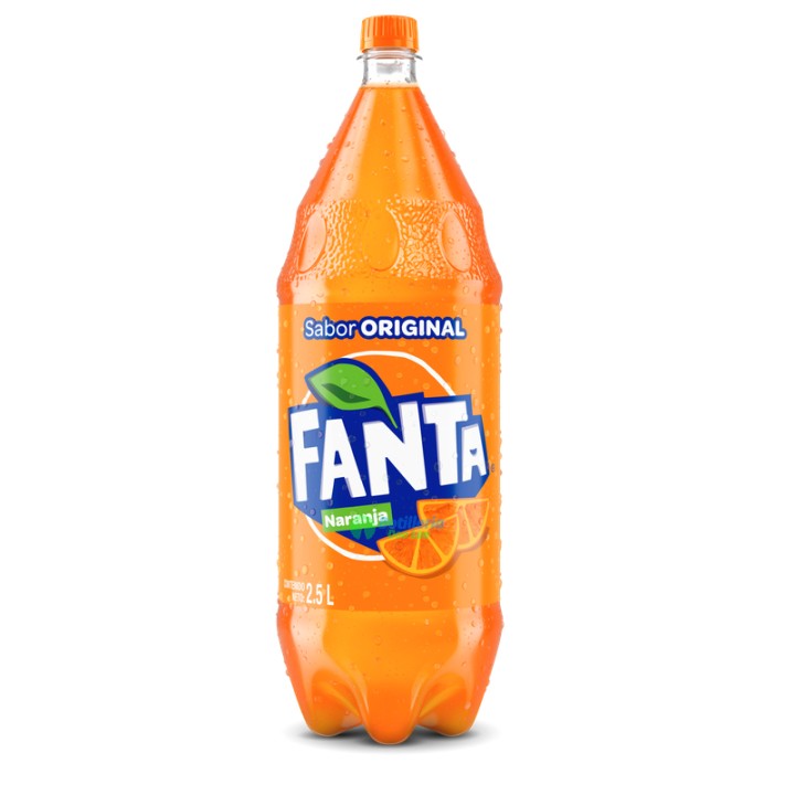 Fanta 2.5 lt. Original Desechable - Bebidas, Energéticas y Jugos