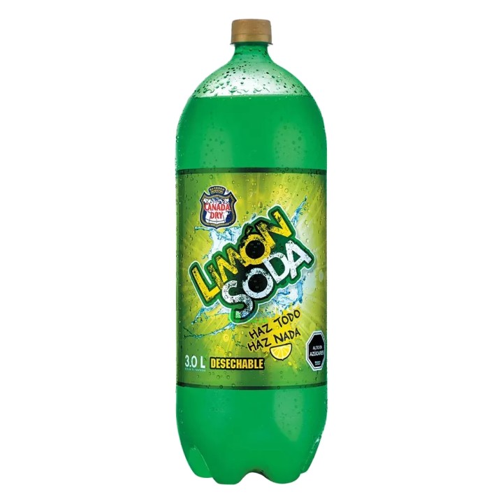 Limon Soda Desechable 3 Lt. - Bebidas, Energéticas y Jugos