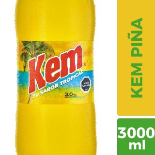 Kem Piña Desechable 3 Lt. - Bebidas, Energéticas y Jugos