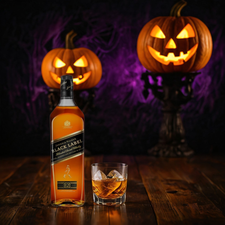 Johnnie Walker Black Label 1 Lt | Whisky en Quilicura