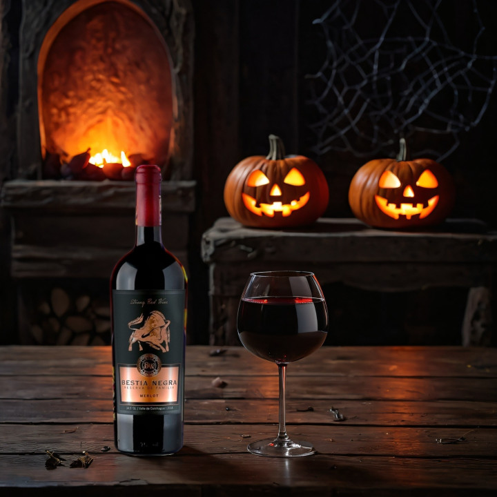 Bestia Negra Merlot | Vinos Botella en Quilicura